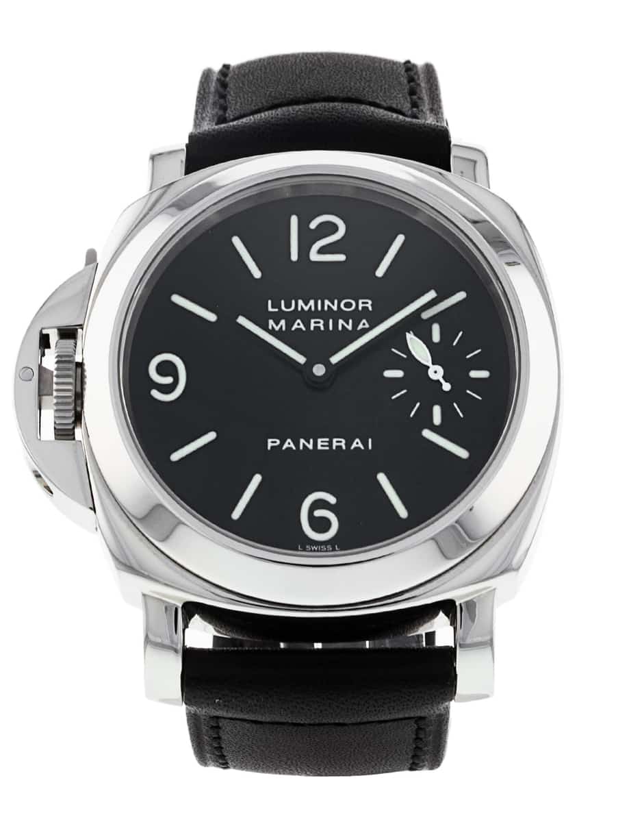 Panerai Luminor Marina cadran Trimestre noir arabe